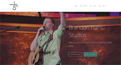 Desktop Screenshot of brandonhahsstudios.com